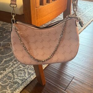 Nicole Miller Pink Shoulder Bag